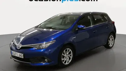 Käytetty Toyota Auris Hybrid Active 136 HP (100 kW) 2015 Sininen Viistoperä