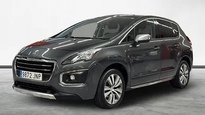 Usado Peugeot 3008 Style 120 CV (88 kW) 2016 Gris Monovolumen