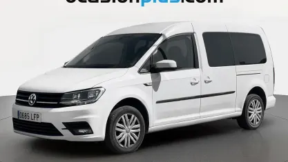Usado VW Caddy Maxi Trendline 102 CV (75 kW) 2020 Blanco Monovolumen