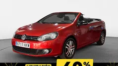 Rojo Usado 2012 VW Golf Cabriolet Descapotable | 7490 € (Buen precio)