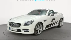 Blanco Usado 2014 Mercedes SLK250 AMG Descapotable | 24.500 € (Precio justo)