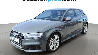 Usado Audi A3 Sportback S-Line 150 CV (110 kW) 2019 Gris Utilitario
