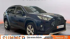 Azul Usado 2021 Toyota RAV4 Hybrid Advance SUV | 31.490 € (Precio justo)