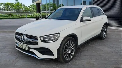 Usado Mercedes GLC220 194 CV (142 kW) 2022 Blanco SUV