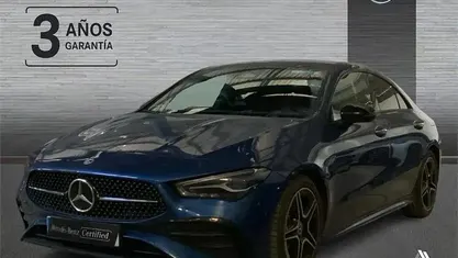 Brugt Mercedes CLA200 AMG line 163 HK (119 kW) 2025 Blå Sedan