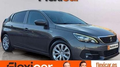 Usado Peugeot 308 Style 131 CV (96 kW) 2020 Gris Utilitario