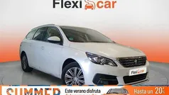 Blanco Usado 2020 Peugeot 308 Active Familiar | 11.990 € (Precio justo)