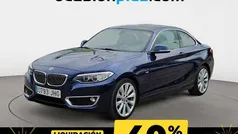 Azul Usado 2015 BMW 220 Coupe | 18.750 € (Precio justo)