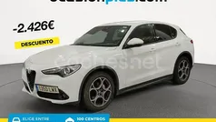 Blanco Usado 2022 Alfa Romeo Stelvio Sprint SUV | 26.690 € (Precio justo)