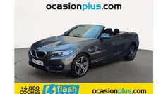 Gris Usado 2016 BMW 218 Sport Line Descapotable | 24.290 € (Precio justo)