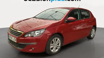 Usado Peugeot 308 Active 110 CV (80 kW) 2015 Rojo Utilitario