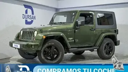 Usado Jeep Wrangler Sahara 177 CV (130 kW) 2009 Verde SUV