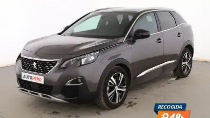 Usado Peugeot 3008 GT-line 130 CV (95 kW) 2019 Gris SUV