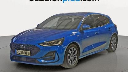 Brugt Ford Focus ST-Line 125 HK (91 kW) 2023 Blå Hatchback