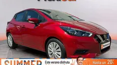 Rojo Usado 2022 Nissan Micra Acenta Utilitario | 11.490 € (Precio justo)