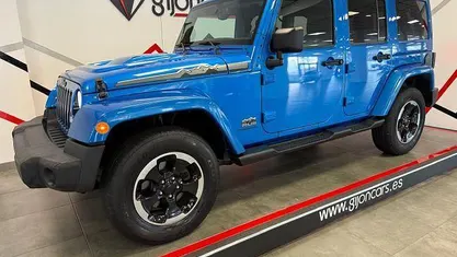 Usado Jeep Wrangler 199 CV (146 kW) 2014 Azul SUV