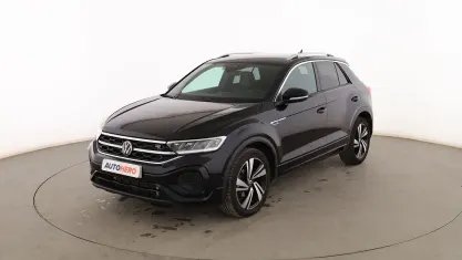 Usado VW T-Roc R-line 150 CV (110 kW) 2022 Negro SUV