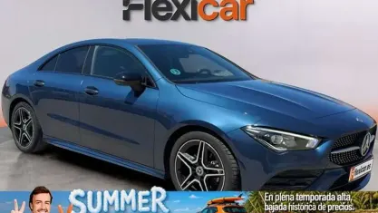 Usado Mercedes CLA180 136 CV (100 kW) 2022 Azul Coupe