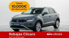 Verde Usado 2023 VW T-Roc Life SUV | 25.990 € (Precio justo)