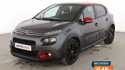 Brugt Citroën C3 Shine 100 HK (73 kW) 2017 Grå Sedan