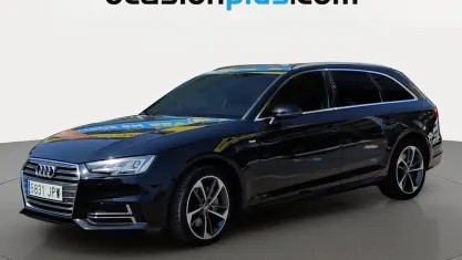 Usado Audi A4 S-Line 190 CV (139 kW) 2016 Negro Familiar