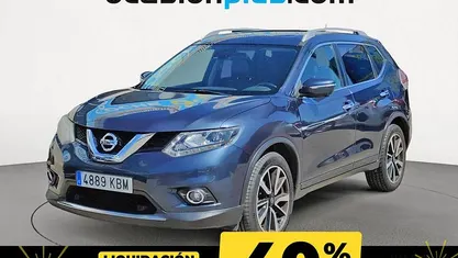 Azul Usado 2017 Nissan X-Trail Tekna SUV | 16.899 € (Precio justo)