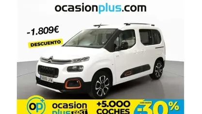 Begagnad Citroën Berlingo Shine 131 HK (96 kW) 2020 Vit Minibuss