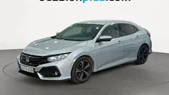 Gris plata Usado 2017 Honda Civic Elegance Utilitario | 15.182 € (Precio justo)
