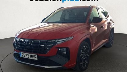 Käytetty Hyundai Tucson N Line 150 HP (110 kW) 2023 Punainen Katumaasturi
