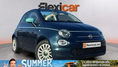 Usado Fiat 500C Dolcevita 70 CV (51 kW) 2020 Azul Descapotable