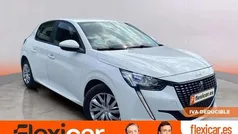 Blanco Usado 2021 Peugeot 208 Active Utilitario | 11.290 € (Buen precio)
