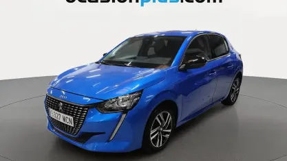 Używany Peugeot 208 Allure 102 KM (75 kW) 2022 Niebieski Hatchback
