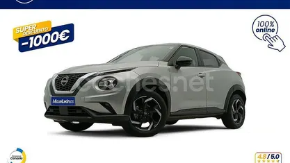 Gris / plata Usado 2023 Nissan Juke N-Connecta SUV | 17.985 € (Precio justo)