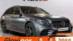 Gris Usado 2020 Mercedes C300e Familiar | 28.490 € (Precio justo)