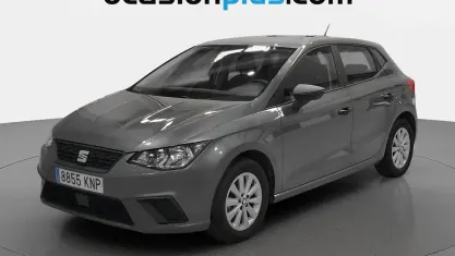Usado Seat Ibiza Reference 95 CV (69 kW) 2018 Gris Utilitario