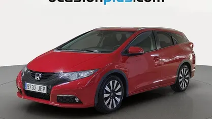Usado Honda Civic Lifestyle 142 CV (104 kW) 2014 Rojo Familiar