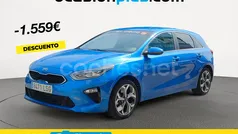 Azul Usado 2021 Kia Ceed Berlina | 17.150 € (Precio justo)