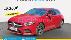 Rojo Usado 2019 Mercedes A200 Berlina | 25.890 € (Precio justo)