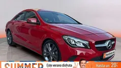 Rojo Usado 2017 Mercedes CLA180 Berlina | 18.790 € (Precio justo)