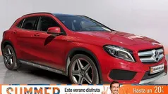 Rojo Usado 2015 Mercedes GLA220 AMG line SUV | 23.690 € (Precio justo)