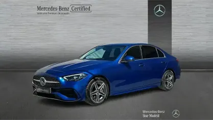 Usado Mercedes C200 204 CV (150 kW) 2022 Azul Berlina