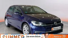 Azul Usado 2019 VW Golf VII Advance Berlina | 18.470 € (Precio justo)