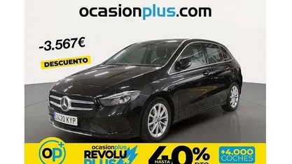 Usado Mercedes B180 116 CV (85 kW) 2019 Negro Monovolumen