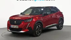 Rojo Usado 2020 Peugeot 2008 GT-line SUV | 16.182 € (Precio justo)
