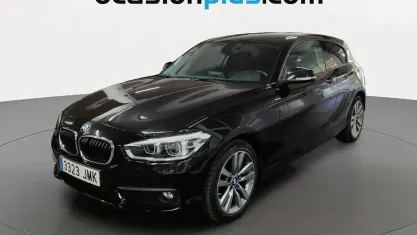 Usado BMW 116 116 CV (85 kW) 2016 Negro Utilitario