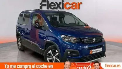 Usado Peugeot Rifter GT-line 131 CV (96 kW) 2023 Azul Monovolumen