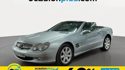 Usado Mercedes SL350 245 CV (180 kW) 2006 Plateado Coupe