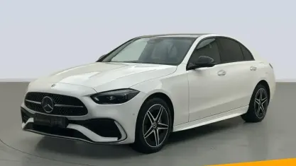 Usado Mercedes C300e AMG line 313 CV (230 kW) 2024 Blanco Berlina