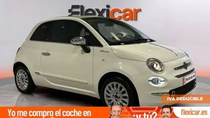Usado Fiat 500 Dolcevita 71 CV (52 kW) 2021 Blanco Descapotable
