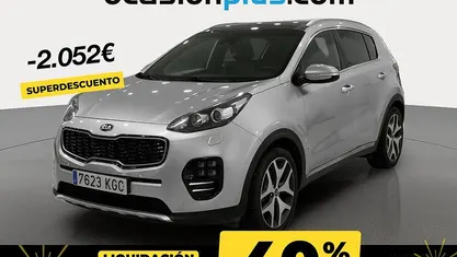 Gris plata Usado 2017 Kia Sportage GT-Line SUV | 14.538 € (Buen precio)
